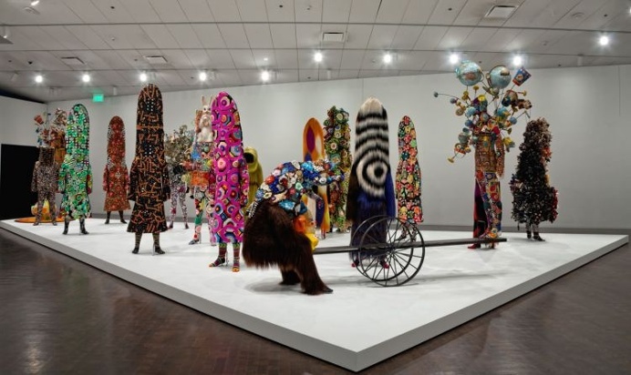 Nick Cave's (not THAT one!) soundsuits and installations