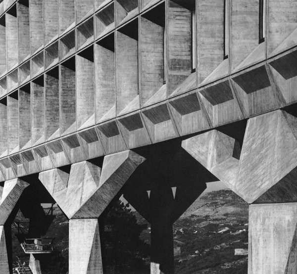 http://fuckyeahbrutalism.tumblr.com/post/36307679813/ibm france research center la gaude france #brutalism #concrete #architecture