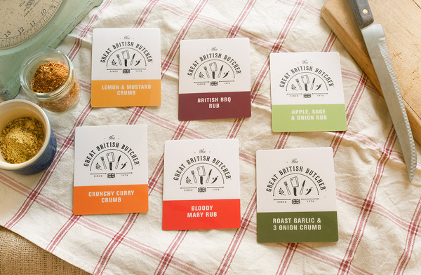 The Great British Butcher #british #butcher #heritage #branding #packaging #print #designbyday #traditional #logo