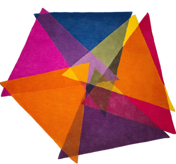 Graphic, Vibrant and Colorful Rugs by Sonya Winner Studio