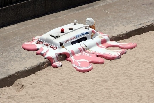 Colossal | An art and design blog. #melt #art