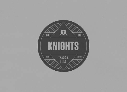 CCHS Knights | kylefletcher.com #logo #circle