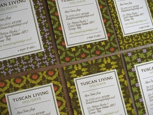 Tuscan Living Holidays · Brand Identity & Website on the Behance Network #yoyo #corporate #identity #logo #cards