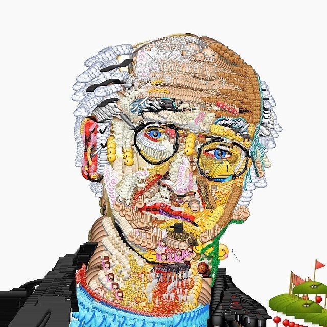 emoji art illustration #illustration #emoji