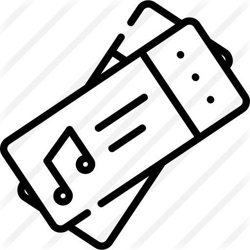 See more icon inspiration related to files and folders, music and multimedia, label, concert, entertainment, tickets, tag and music on Flaticon.
