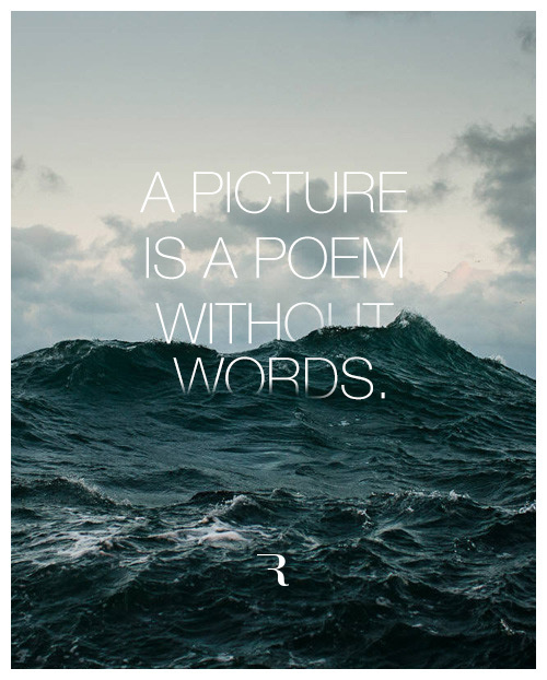 A picture is a poem without words. #miroslav #a #poem #picture #word #without #rajkovic
