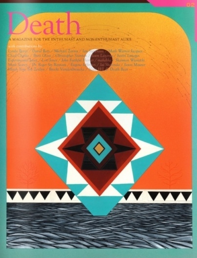 rndthbck - cover art by Mark Warren Jacques #mark #jacques #warren #death #magazine