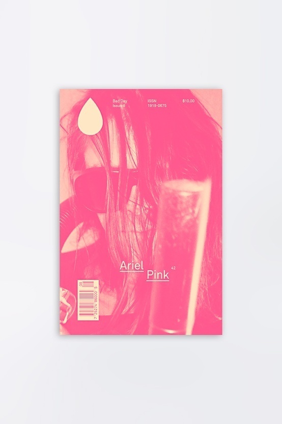 Ariel Pink #cover #layout #photography #typo
