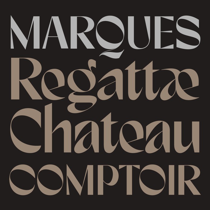 Marques, a brand new packaging typeface by Andrei Robu for www.typeverything.com