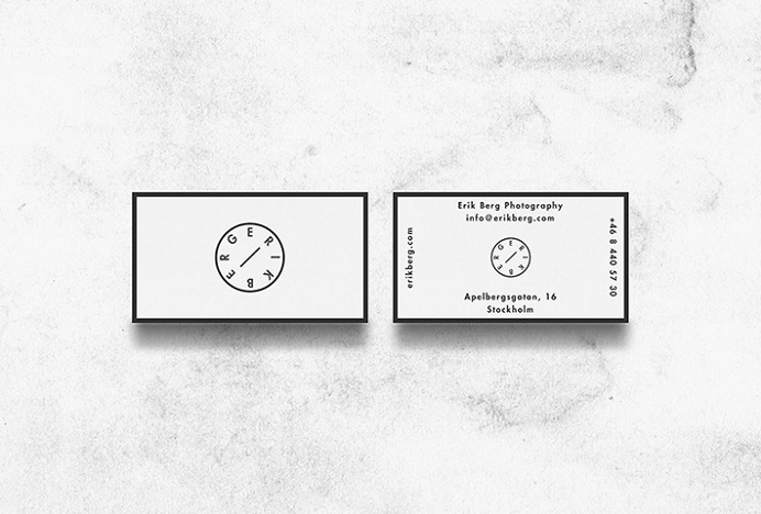 Erik Berg by Whiskey & Mentine #business card