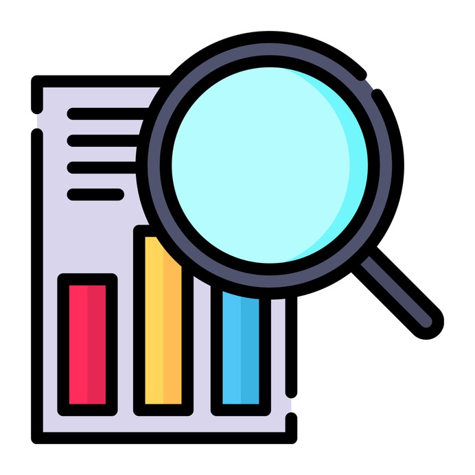 See more icon inspiration related to result, research, graphic, file, stadistics, business and finance, loupe, graphs, study, bar graph, infographic, analysis, magnifying glass and charts on Flaticon.