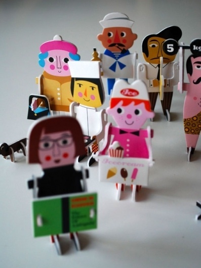 design work life » cataloging inspiration daily #letterpress #puzzle #p #ingela #arrhenius #character #parade