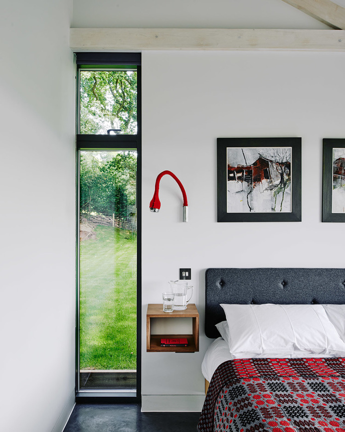 A Poultry Barn Converted into a Rural Holiday Home