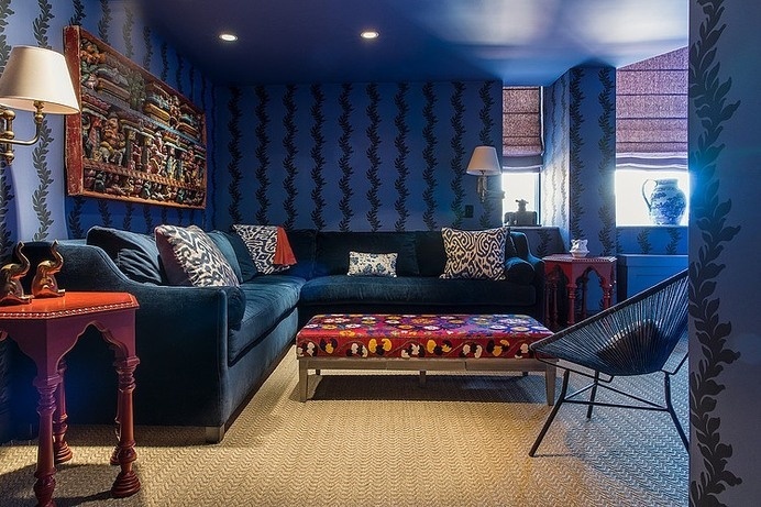 Eclectic design style and originality for Bond Street Apartment / www.homeworlddesign.com #apartments #penthouse