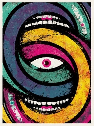 FFFFOUND! #screen #gig #print #poster