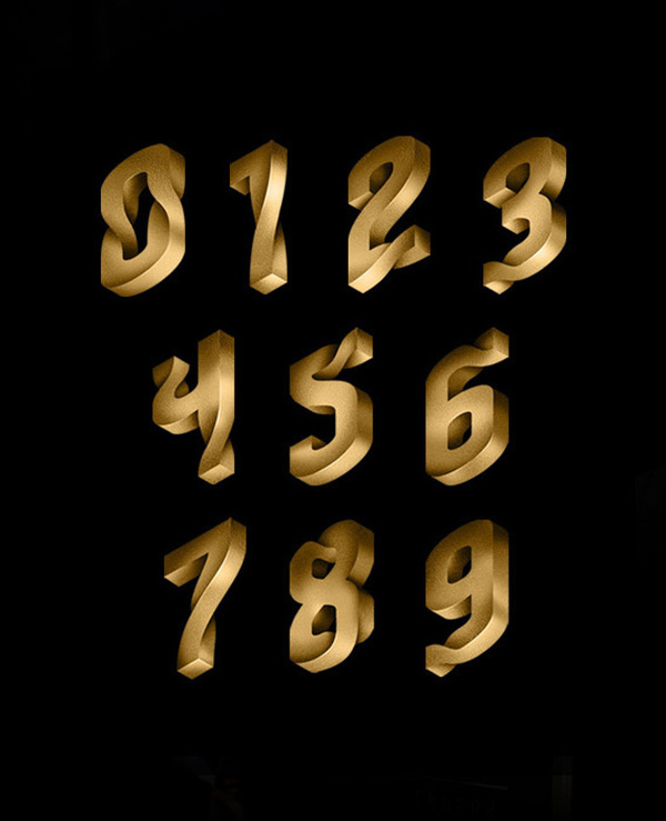 Tremendo Typography3 #gold #typography