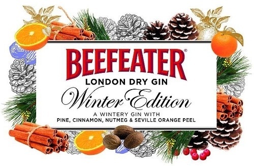 Beefeater Limited Edition Winter Gin #packaging #label
