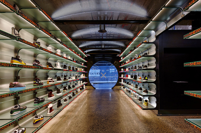 sneakerboy store by march studio #layouts #creative #inspiration #interior #design #store #retail