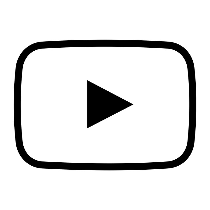 See more icon inspiration related to youtube, logo, streaming, social media, video player, social network, logotype and logos on Flaticon.