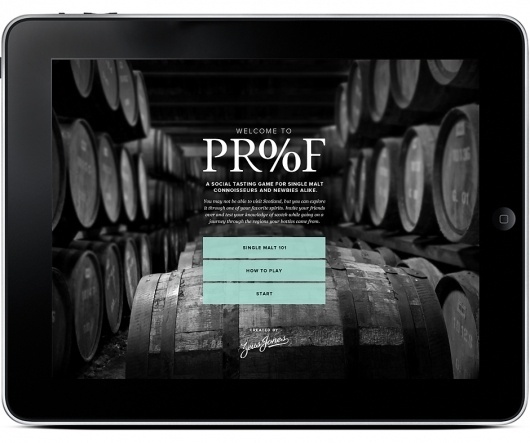 Proof | Zeus Jones #jones #scotch #design #digital #app #zeus