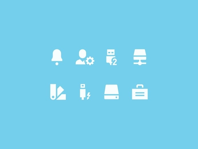 Interface Icons by Tom Nulens #pictogram #icon #sign #interface #set #picto #symbol
