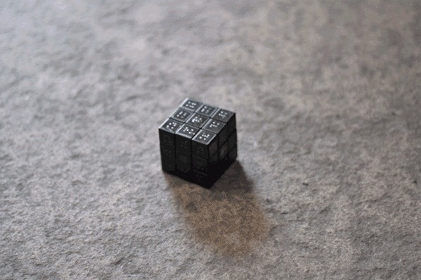 9969 Braille Brand on the Behance Network #rubiks #cube