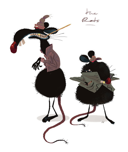 Julian Rossire - Rats #character #rats