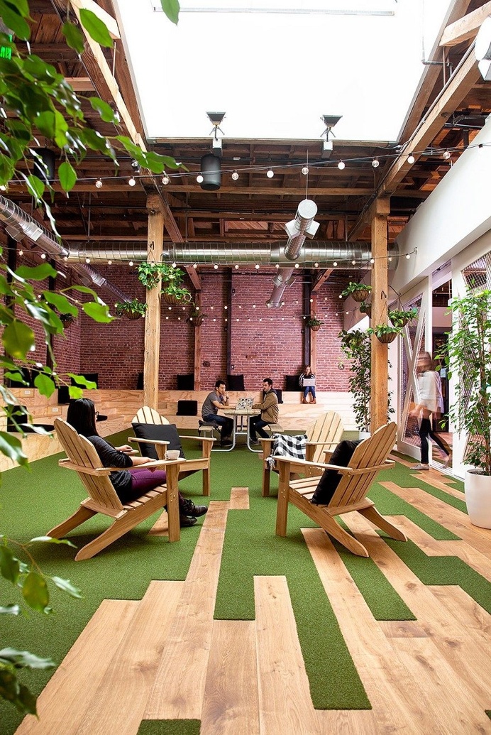 GitHub Office Space in San Francisco by Studio Hatch 6