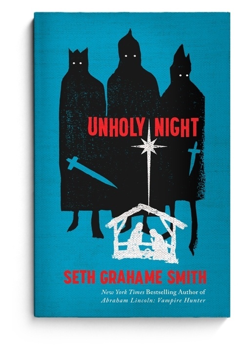 Unholy Night Cover | The Heads of State Press Room #religious #print #book #texture #cover #illustration #woodblock