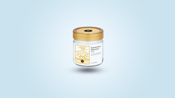 Honey from Hummerstein/Germany packgaging #package
