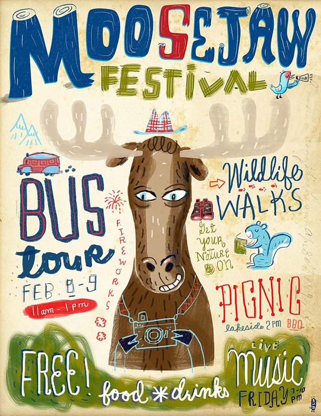 Moosejaw Festival Poster