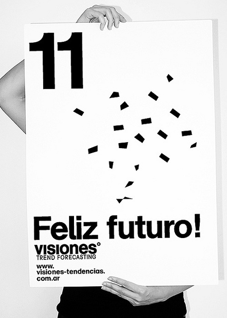 saludo vsns | Flickr: Intercambio de fotos #happy #year #design #graphic #poster #menthol #new