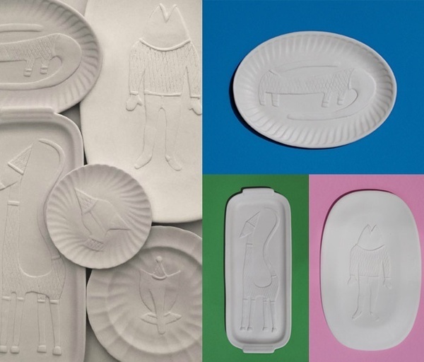 Foekje Fleur #vessels #plate #animals