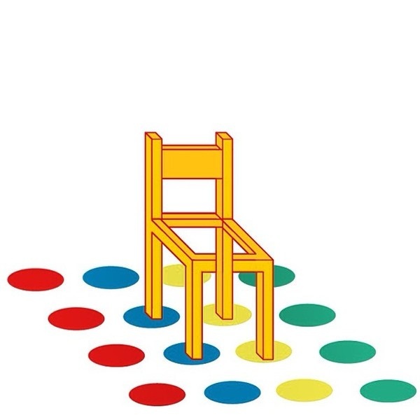 Sergi Delgado, illustrator and graphic Designer. Barcelona" #op #chair #design #graphic #illustration #play #art #twister