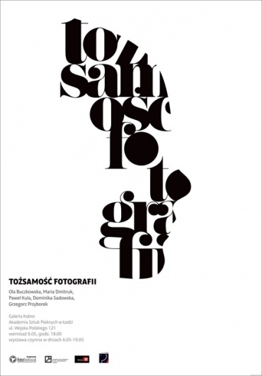 plakaty - krokopies #poster #typography