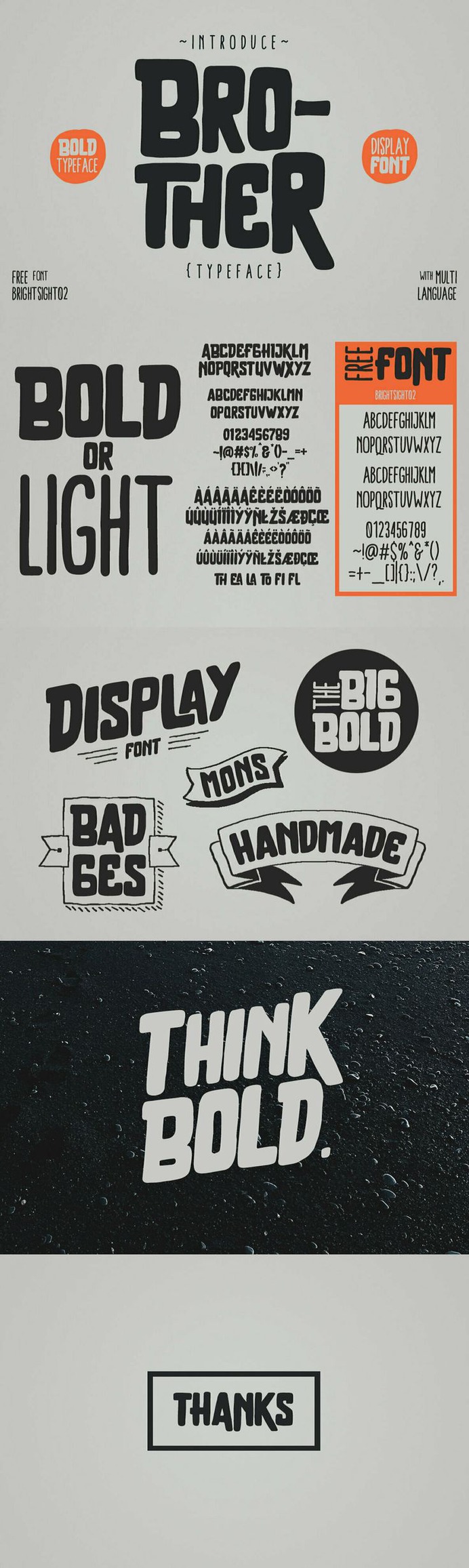 Brother Typeface
