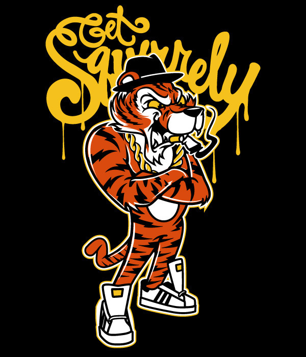 Various Graphics on Behance #tiger