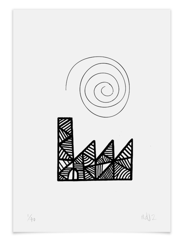 Work #illustration #factory #pattern