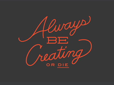 Abc_2 #creative #mailchip #be #type #typogrpahy