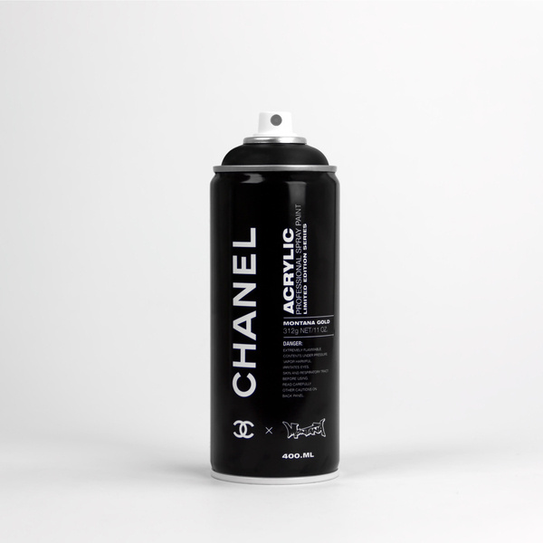 BRANDALISM #packaging #graffiti #design #paint #chanel #spray #can #package
