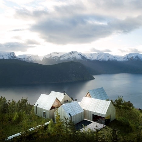 Dezeen » Blog Archive » Mountain Lodge on Sognefjorden by Haptic #architecture