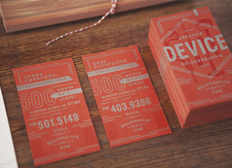 device creative collaborative #device #identity #branding #red
