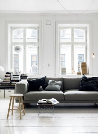 The Black Workshop #interior #sofa #room #design #living #deco #decoration