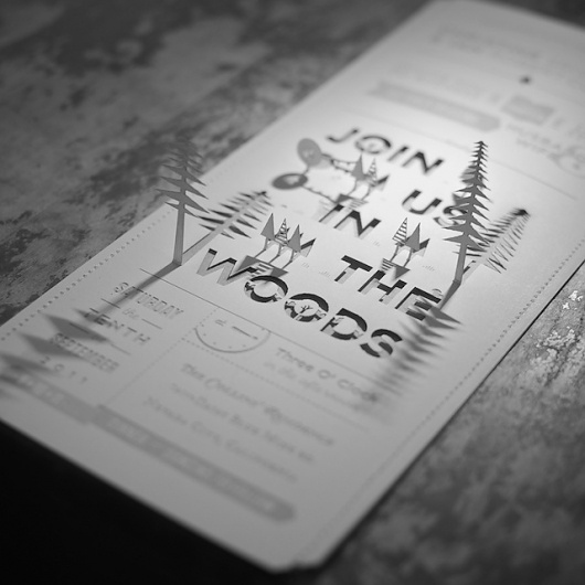 Good design makes me happy #print #invitation #typography