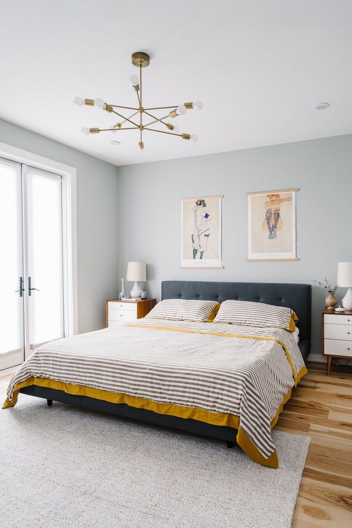 Contemporary Farmhouse Featuring Scandinavian Design and Bohemian Accents 13