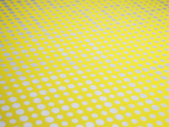 The One Off – Ten | FormFiftyFive – Design inspiration from around the world #polka dots #metallic #dots #spots #neon