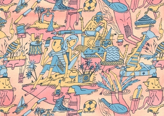 www.matthewthehorse.co.uk #illustration #patterns