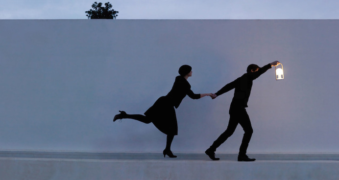 inma bermúdez lights the way with followme portable lamp for marset #light