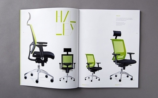 New Line Office - New Line Office - 2012 #chairs #design #catalogue #product #green