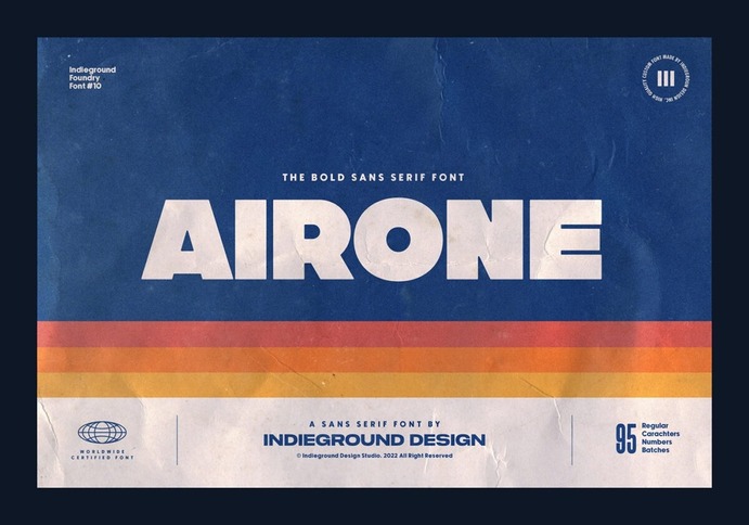 Airone Free Font
